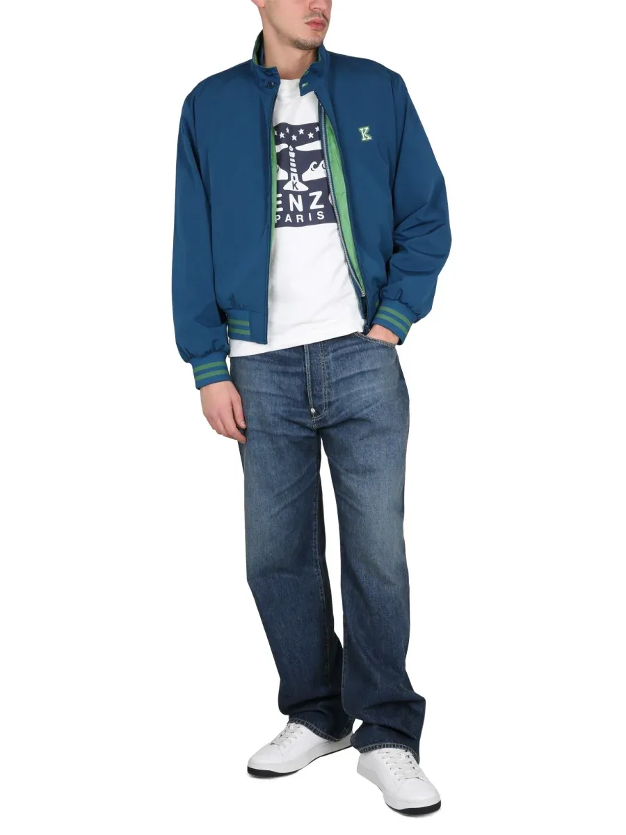 Relaxed Fit Cotton Jeans by Kenzo