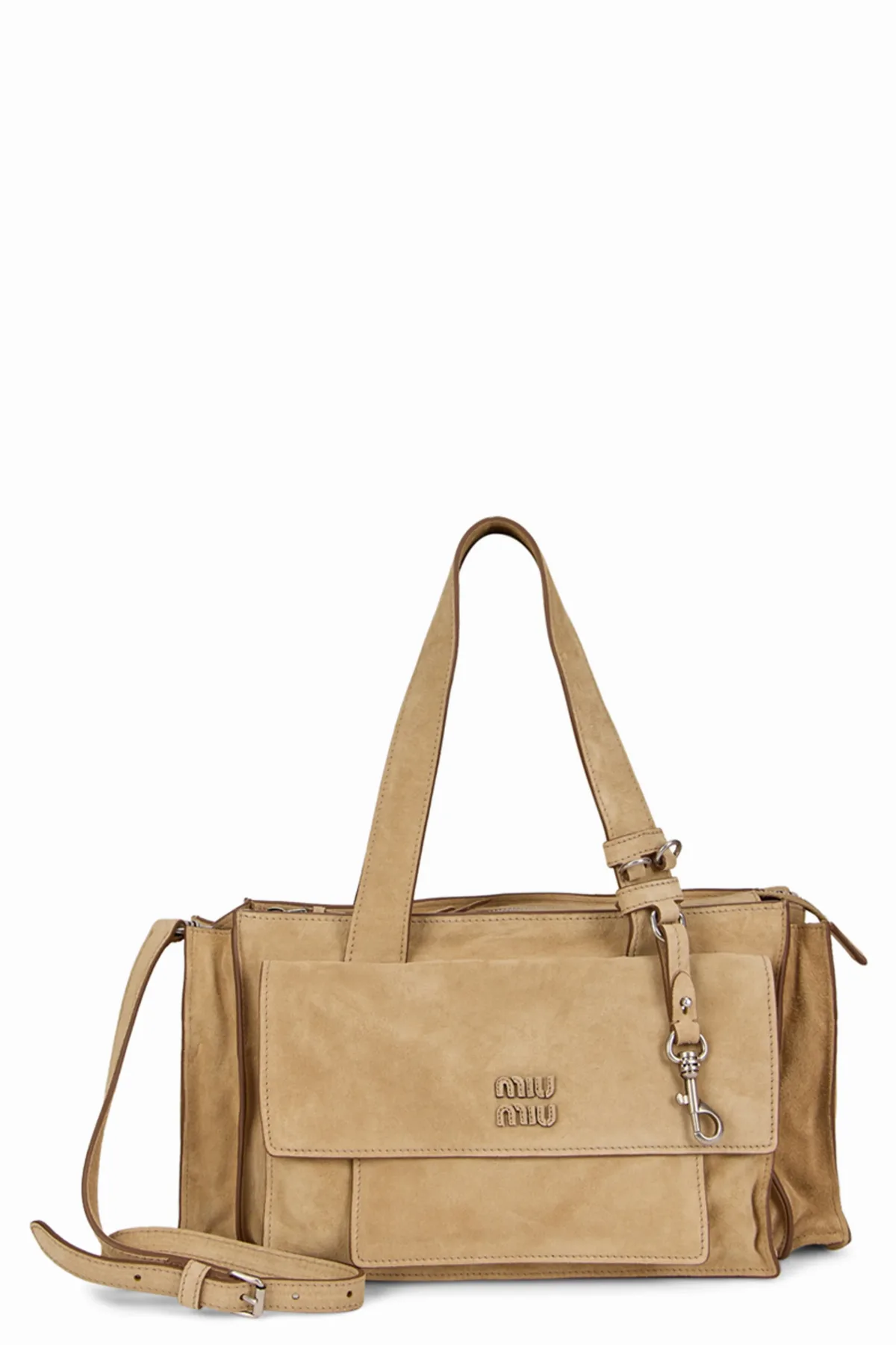 Calfskin Shoulder Bag by Miu Miu