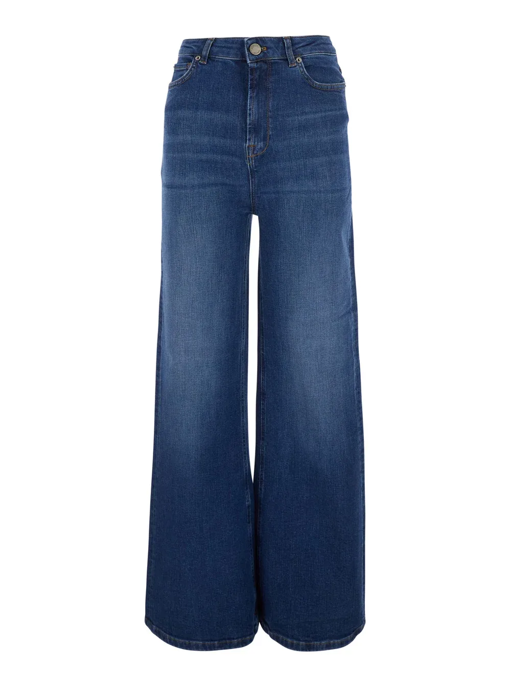 Straight-Cut Denim Jeans by Twinset