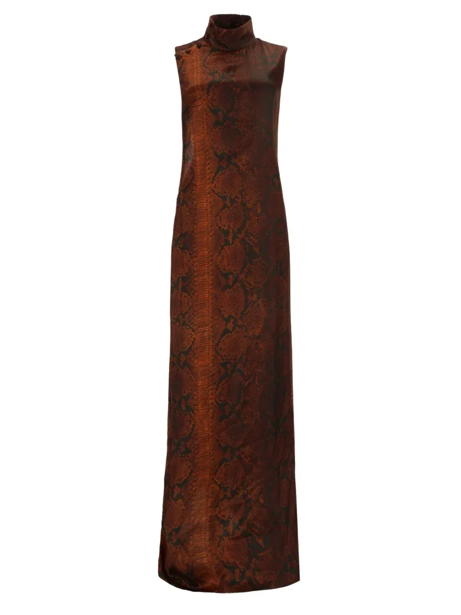 Python Print Dress by Jean Paul Gaultier
