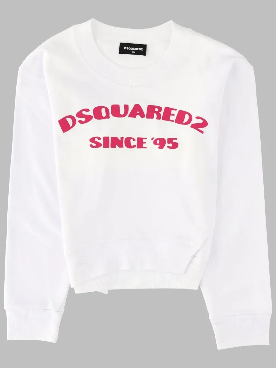 Cotton Sweatshirt by Dsquared2