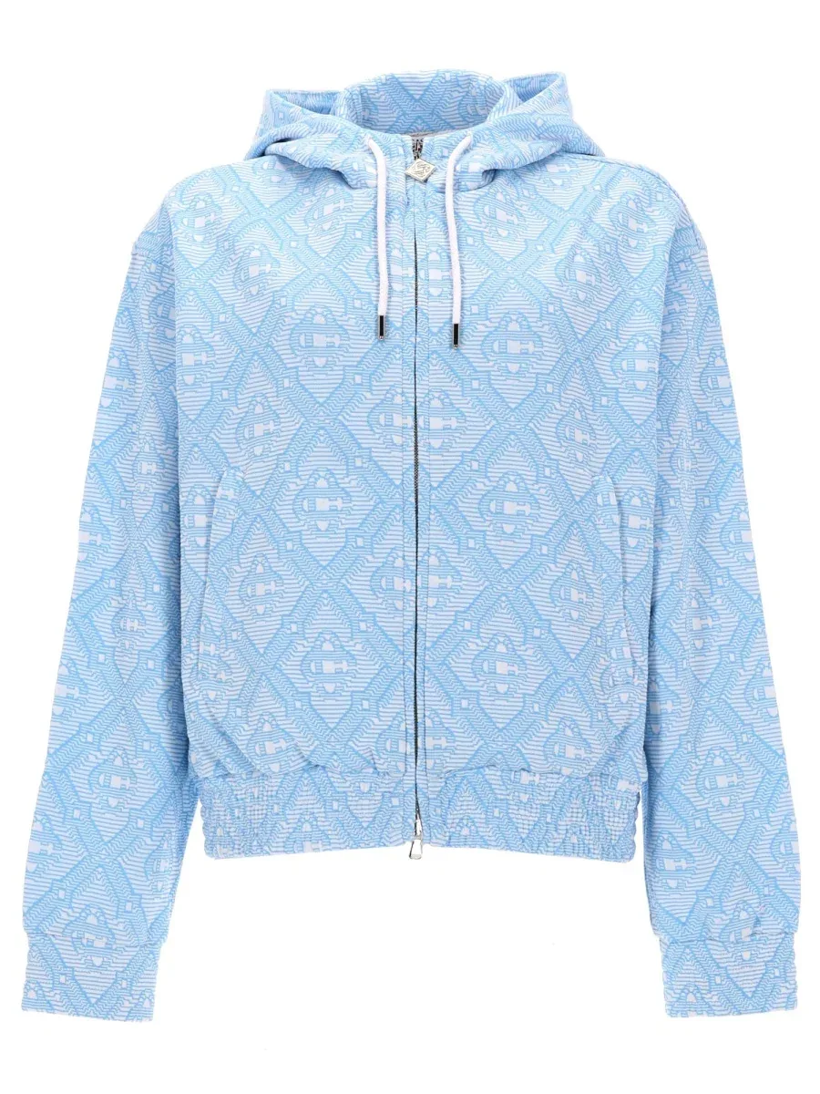 Jacquard Cotton Sweatshirt by Casablanca