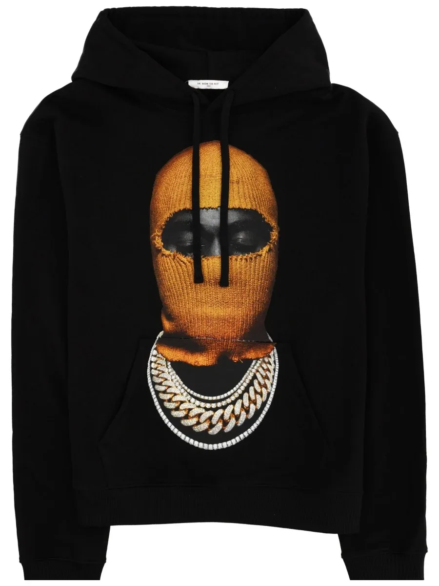 Printed Cotton Sweatshirt by Ih Nom Uh Nit