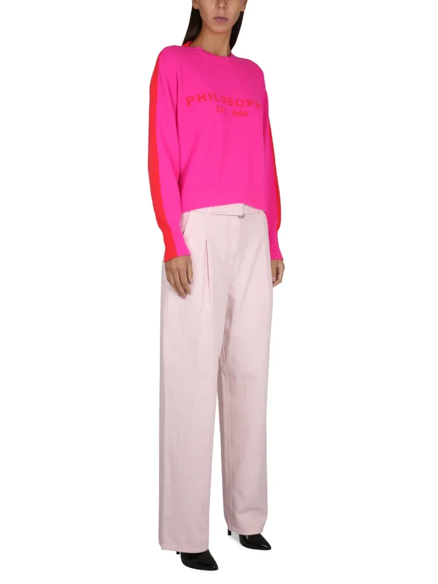 Cotton Denim Jeans by Philosophy Di Lorenzo Serafini