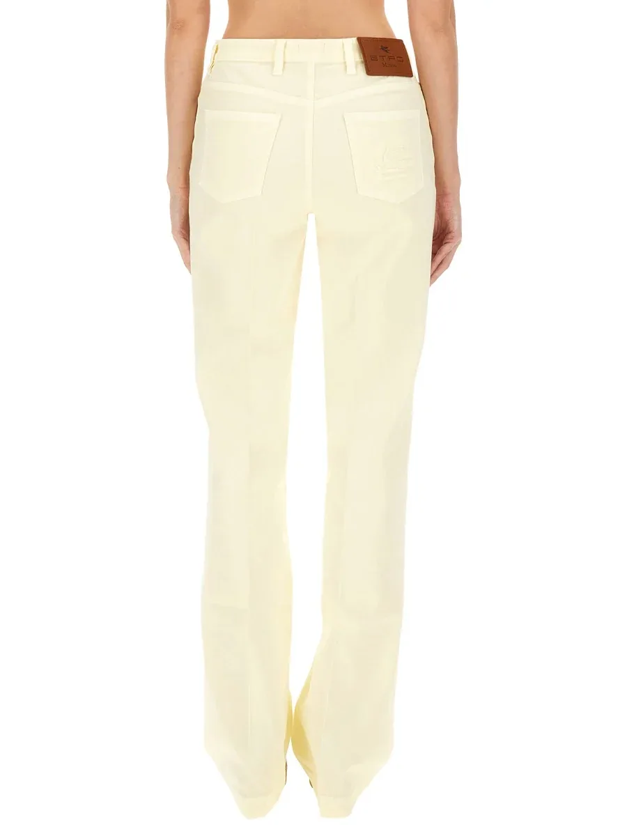 Cotton Blend Trousers by ETRO