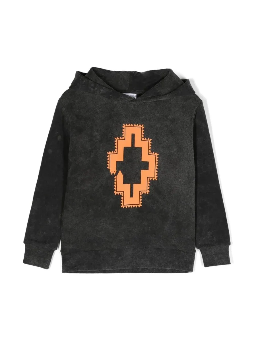 Cotton Hooded Sweatshirt by Marcelo Burlon County Of Milan