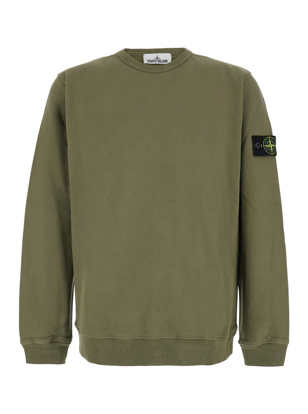 Organic Cotton Hooded Sweatshirt by Stone Island