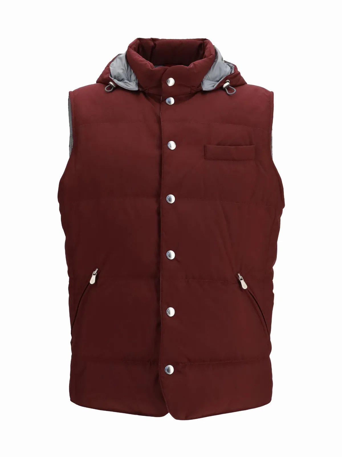 Hooded Down Gilet by BRUNELLO CUCINELLI