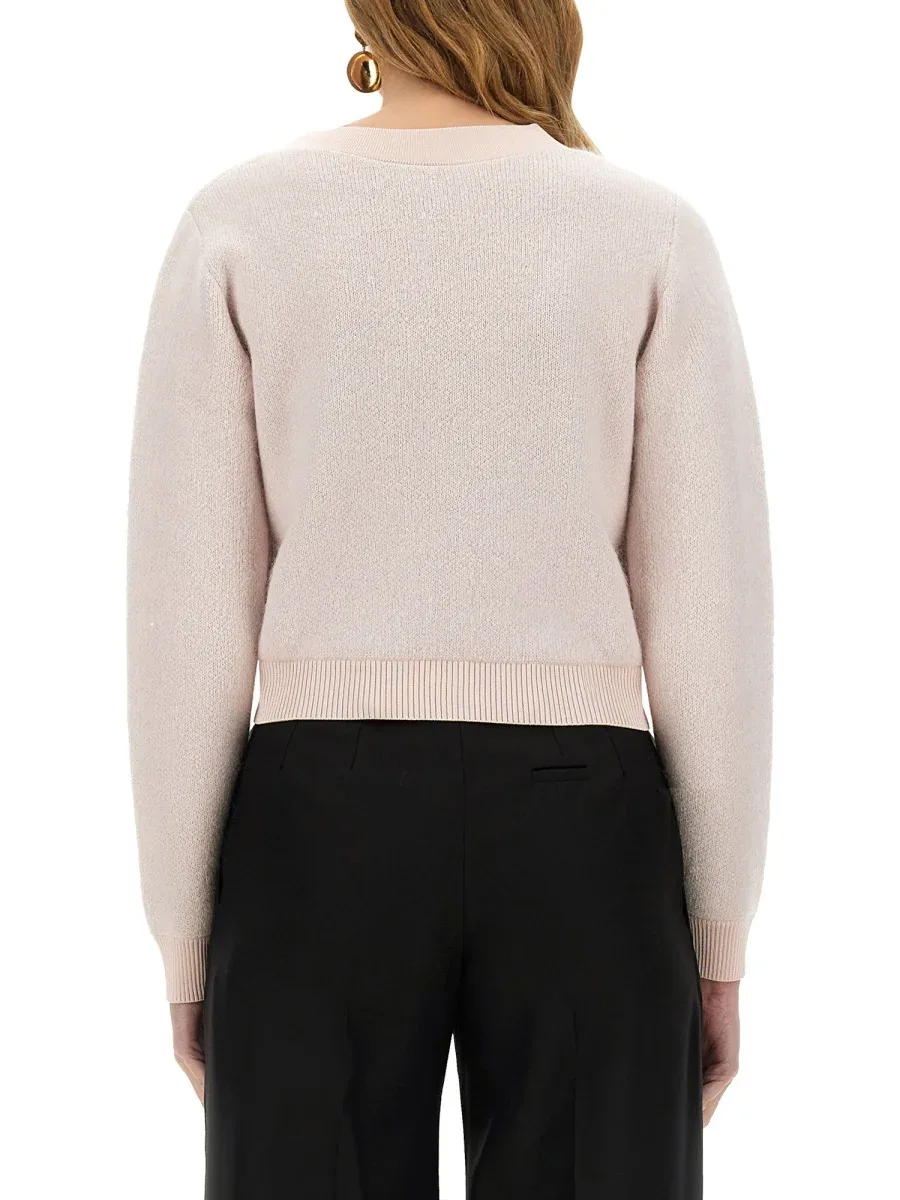 Mohair Blend Cardigan by Nina Ricci