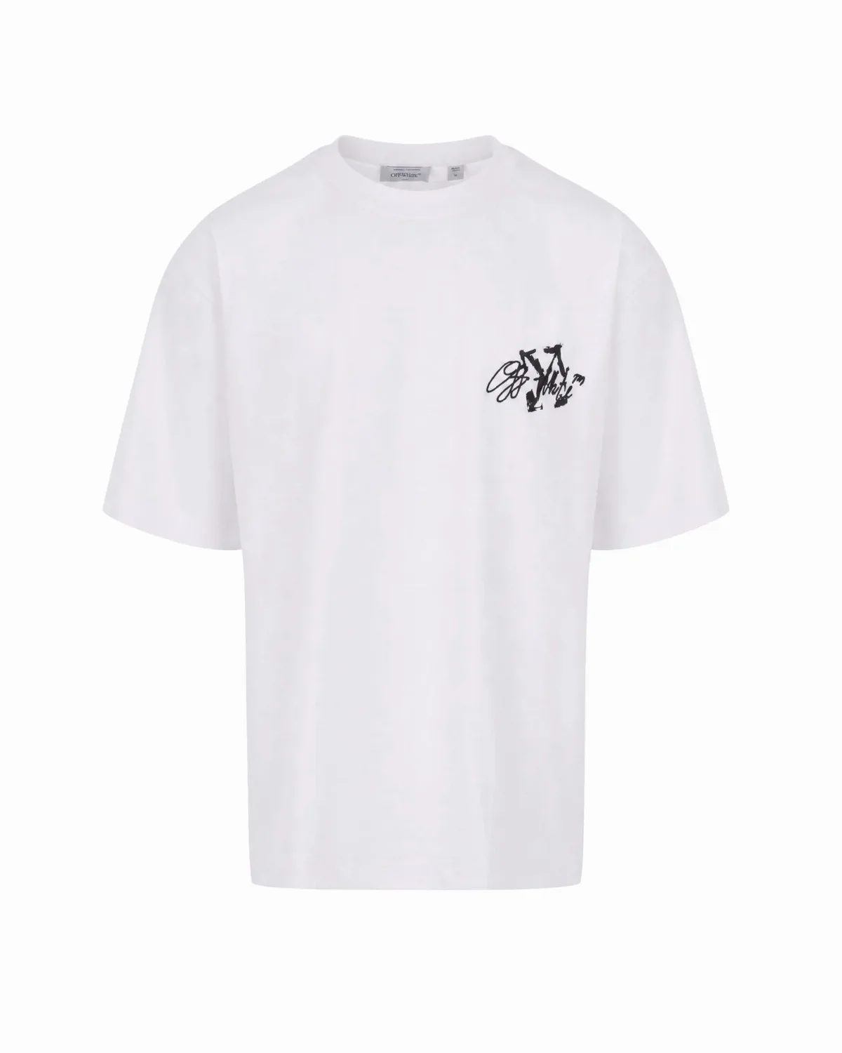 Logo-Embroidered Cotton T-Shirt by Off-White