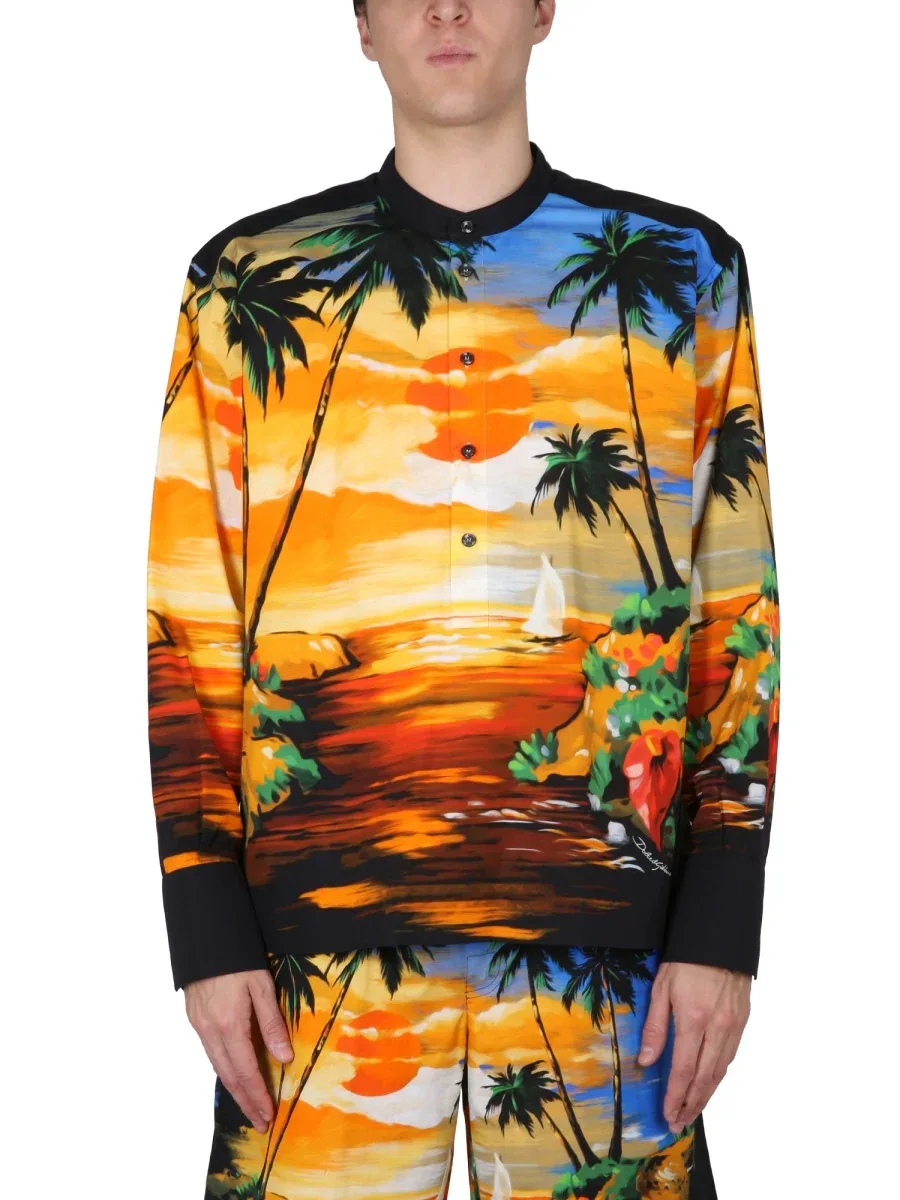Tropical Print Shirt by Dolce & Gabbana