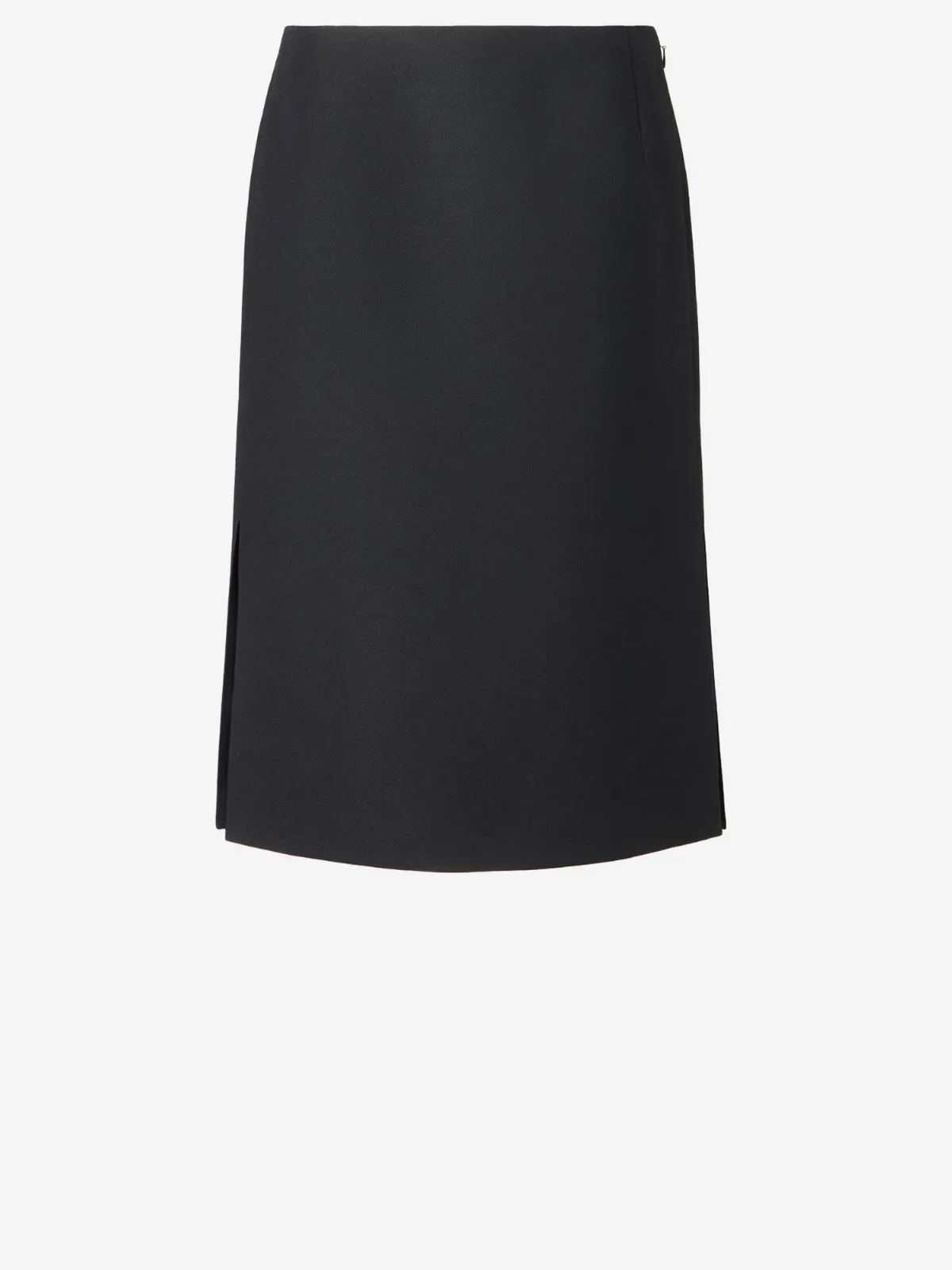Wool-Silk Blend Skirt by Fendi