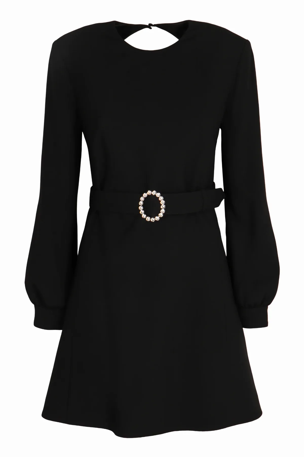 Open-Back Crepe Dress by Saint Laurent