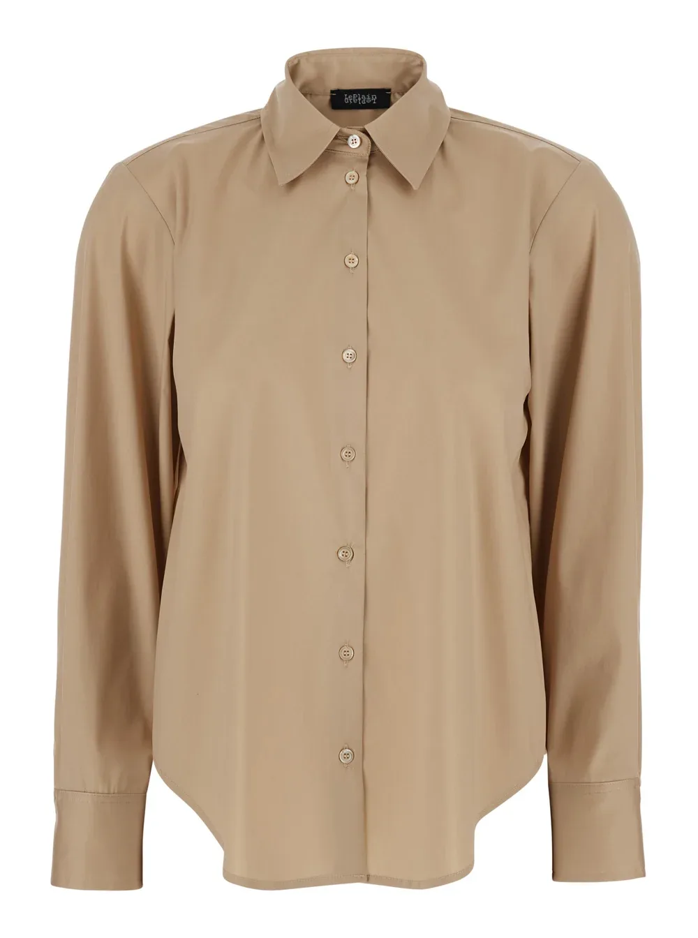 Cotton-Blend Shirt by Leplain