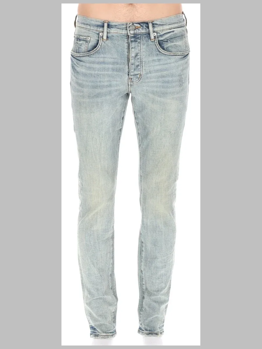 Skinny Fit Fade-Down Denim Jeans by Purple Brand