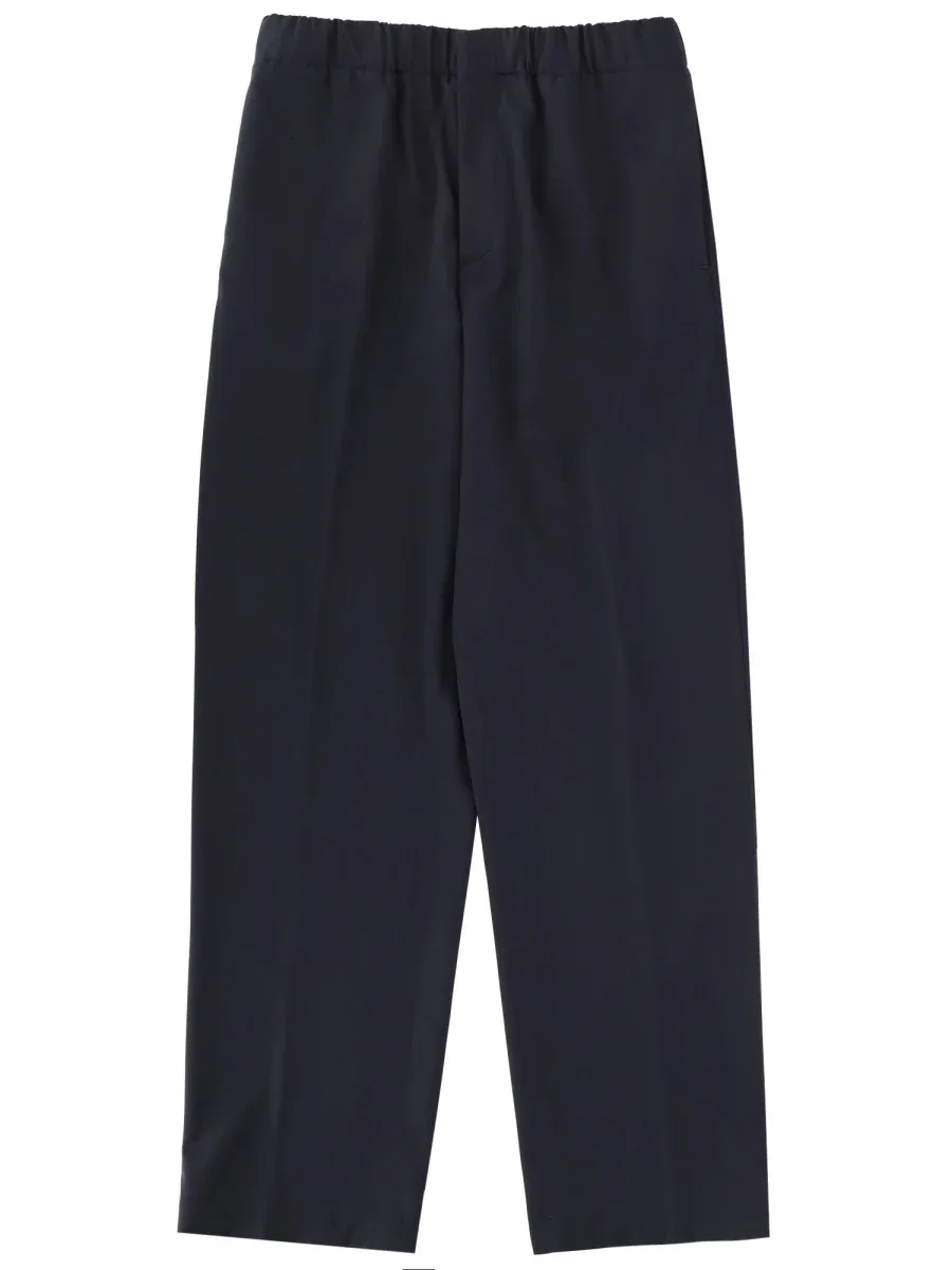 Pure Virgin Wool Trousers by Lardini