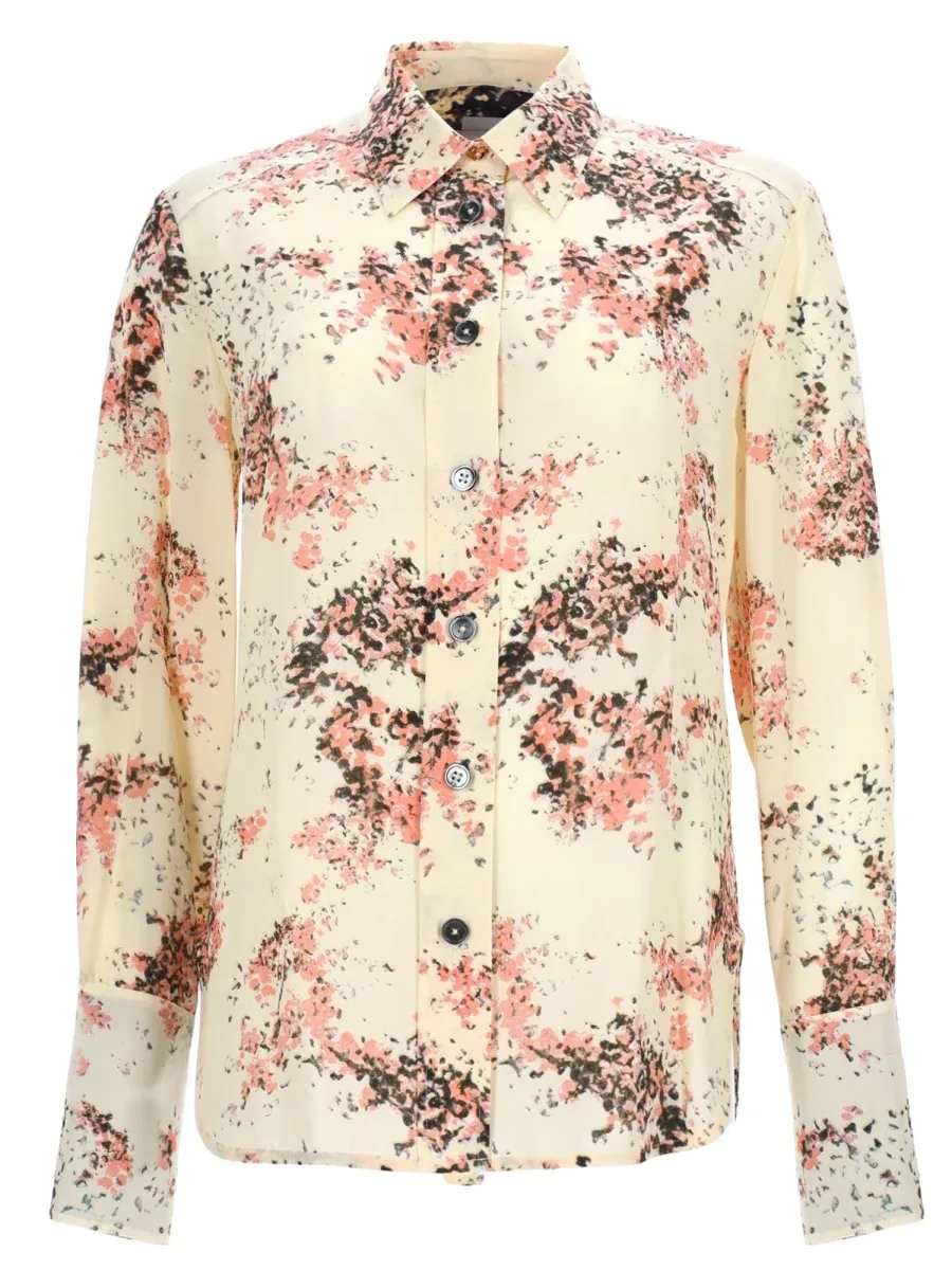 Multicolor Printed Viscose Shirt by Paul Smith
