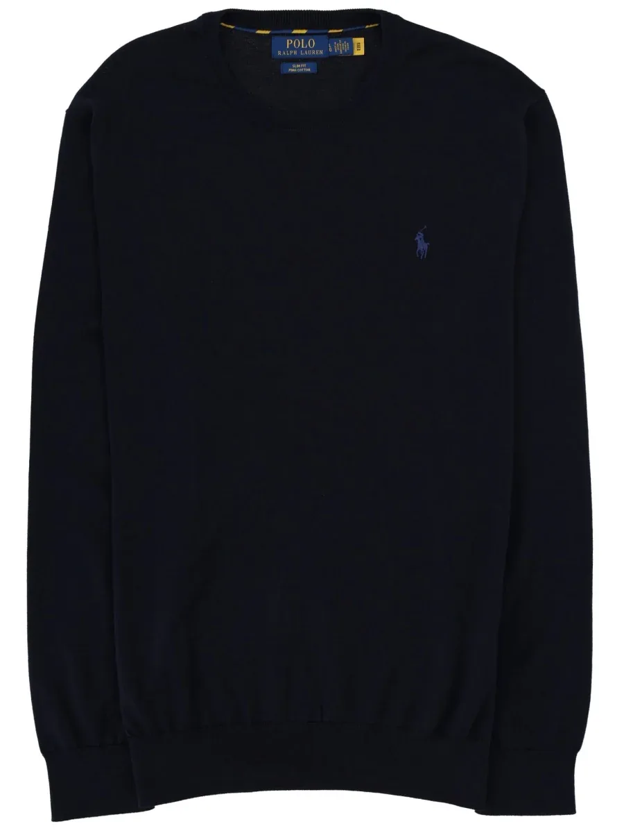 Logo-Embroidered Pima Cotton Sweatshirt by Polo Ralph Lauren