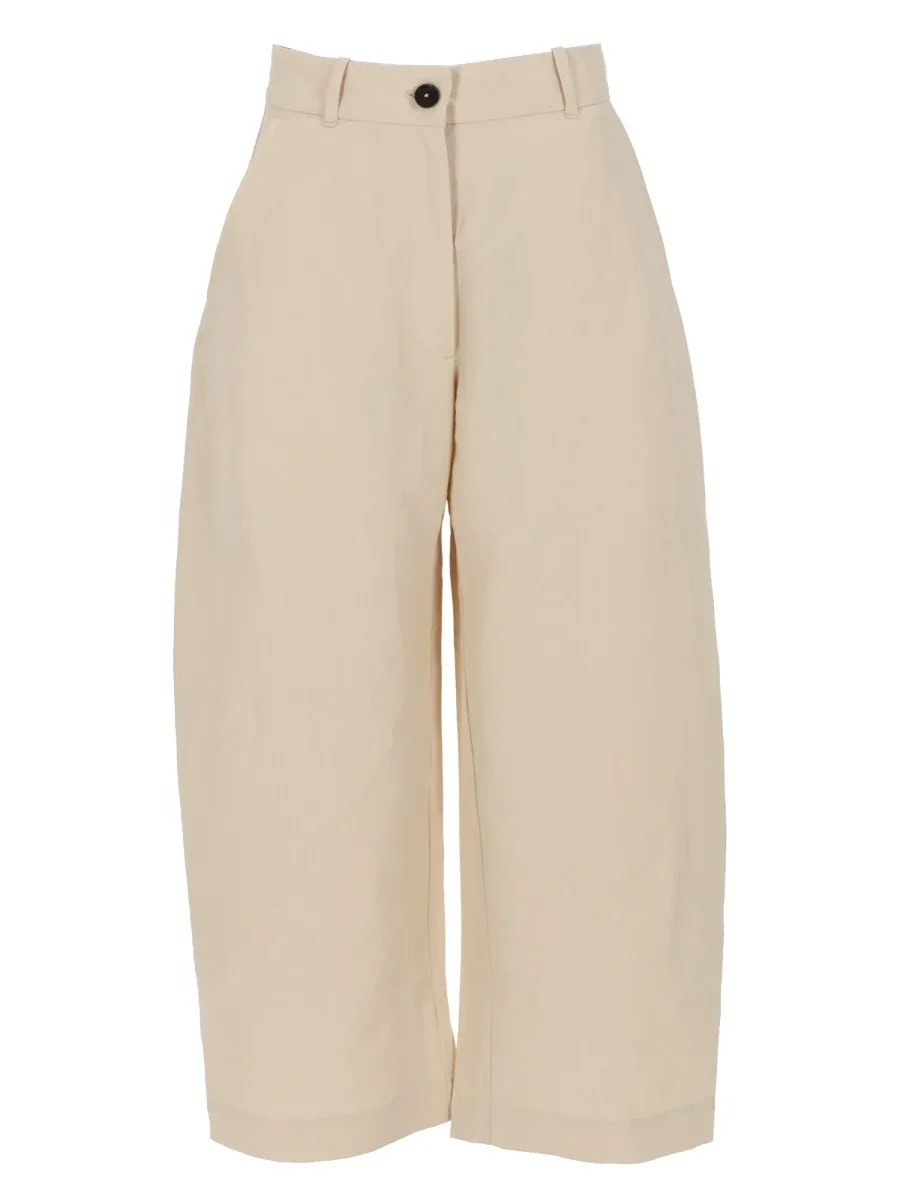 Wide-Leg Cotton Trousers by Studio Nicholson