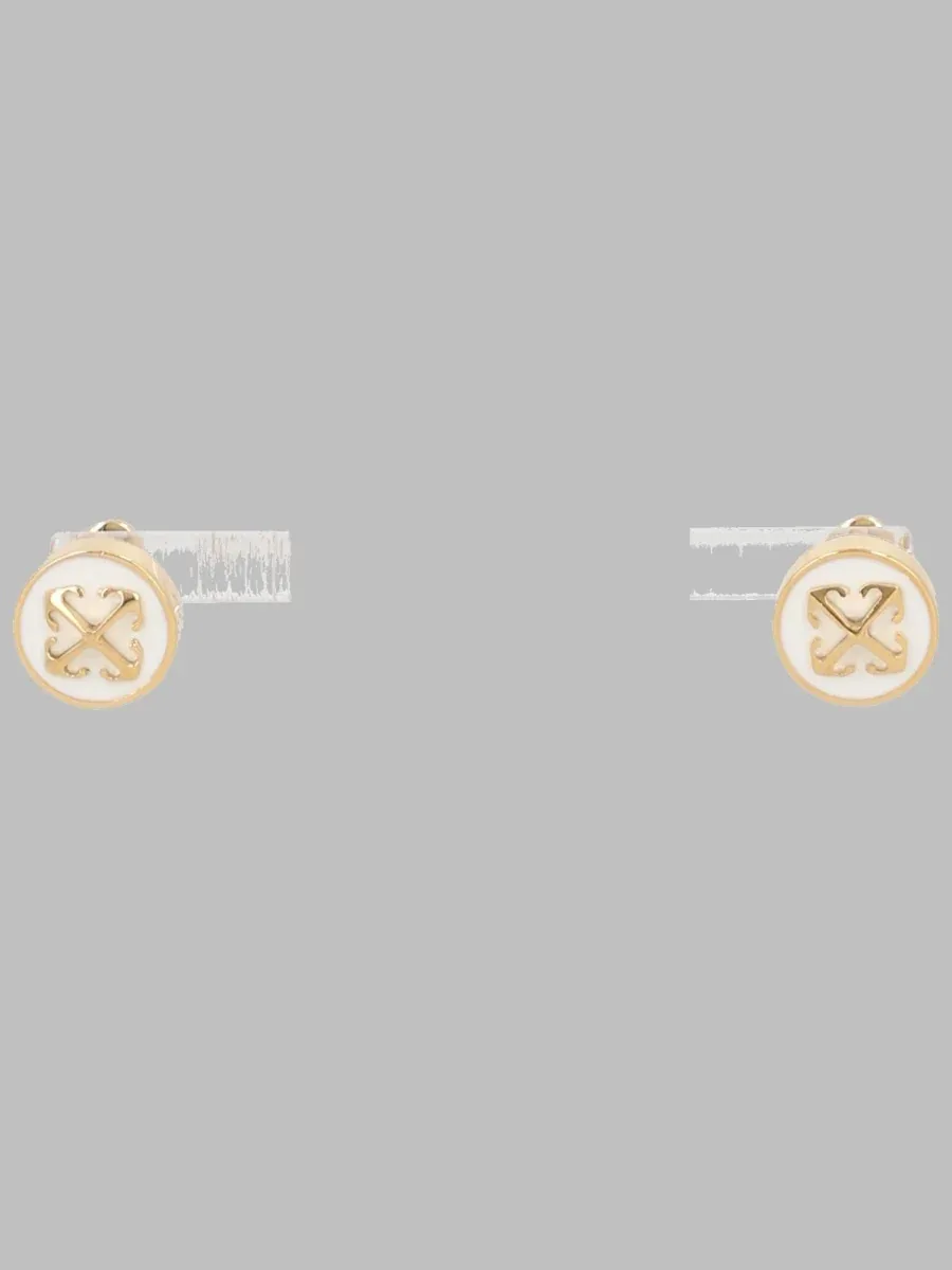 Round Arrow Earrings by Off-White