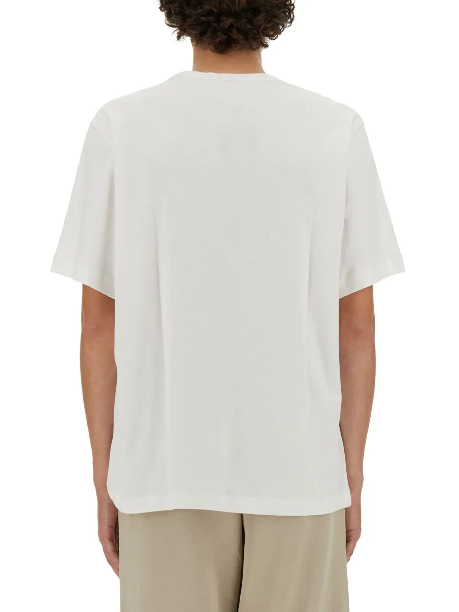 Logo Cotton T-Shirt by Helmut Lang