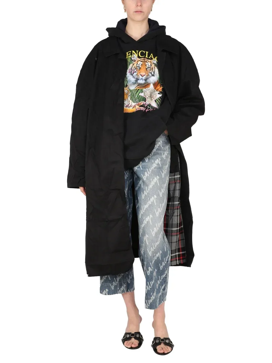 Oversize Carcoat Coat by Balenciaga