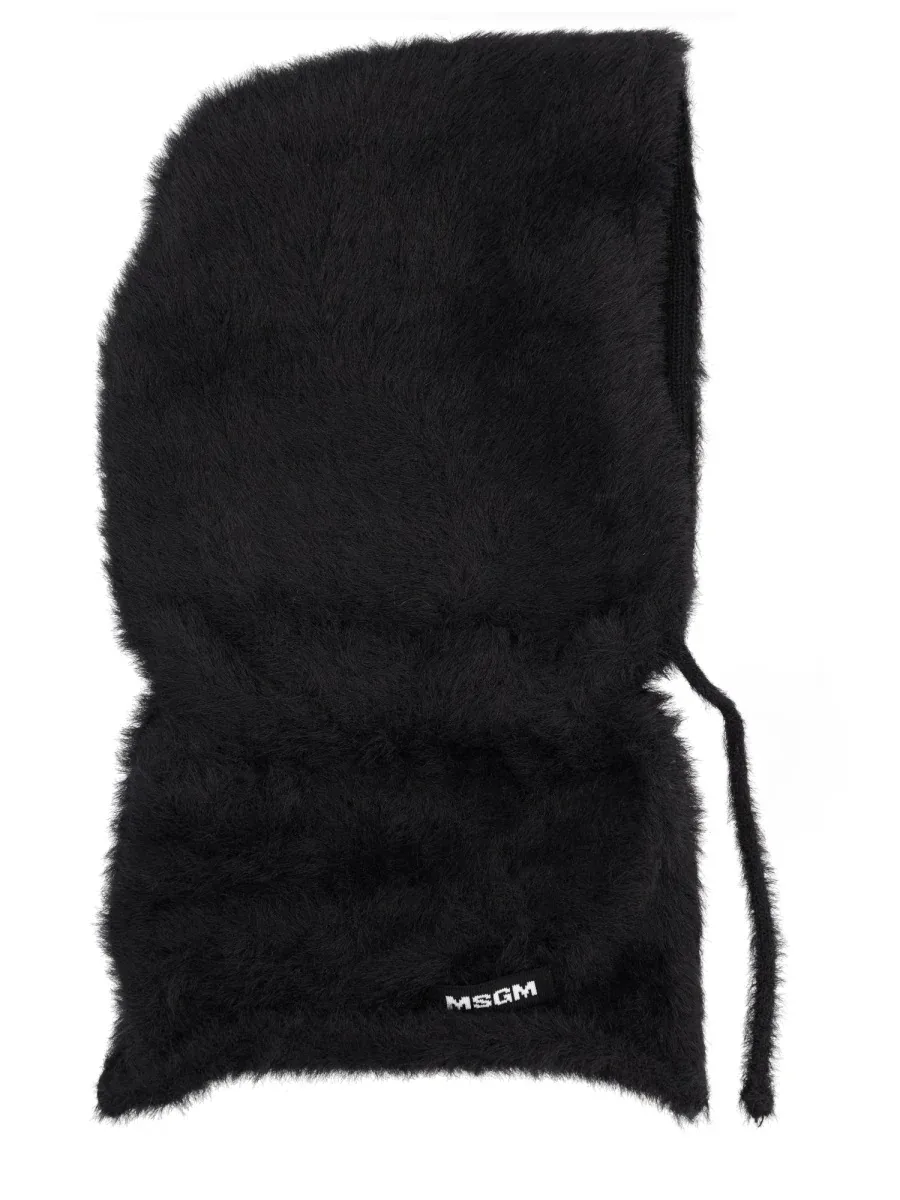 Knitted Balaclava Winter Hat by MSGM