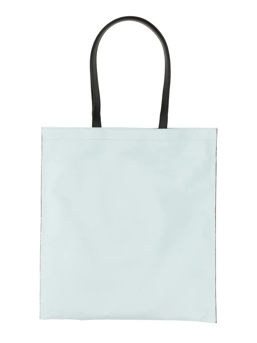 Hawaiian Print Cotton Tote Bag by Moschino