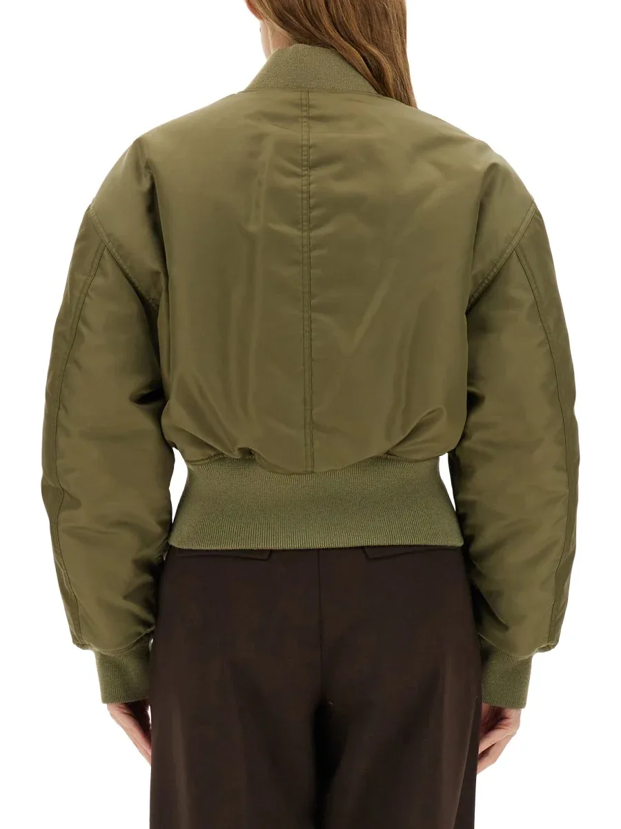 Nylon Bomber Jacket by Saint Laurent