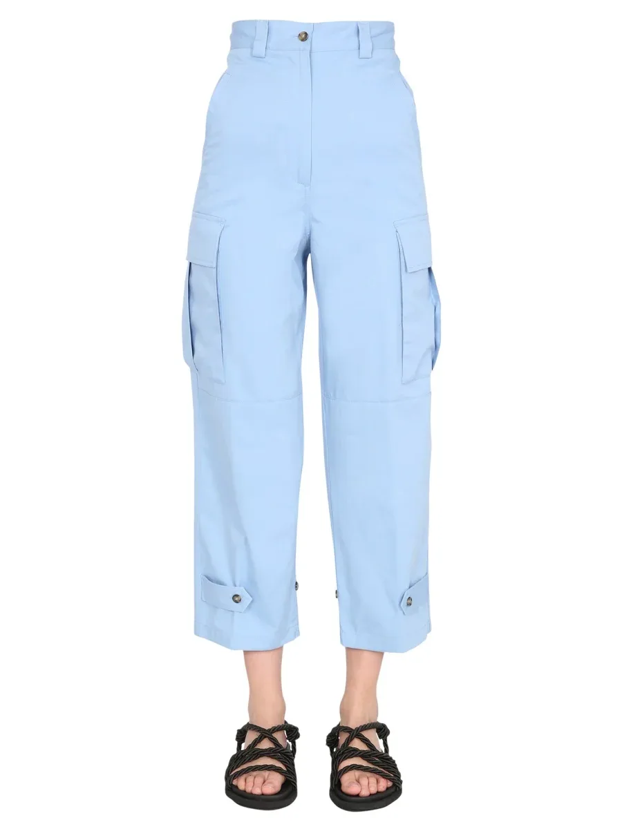 Cotton Cargo Pants by MSGM