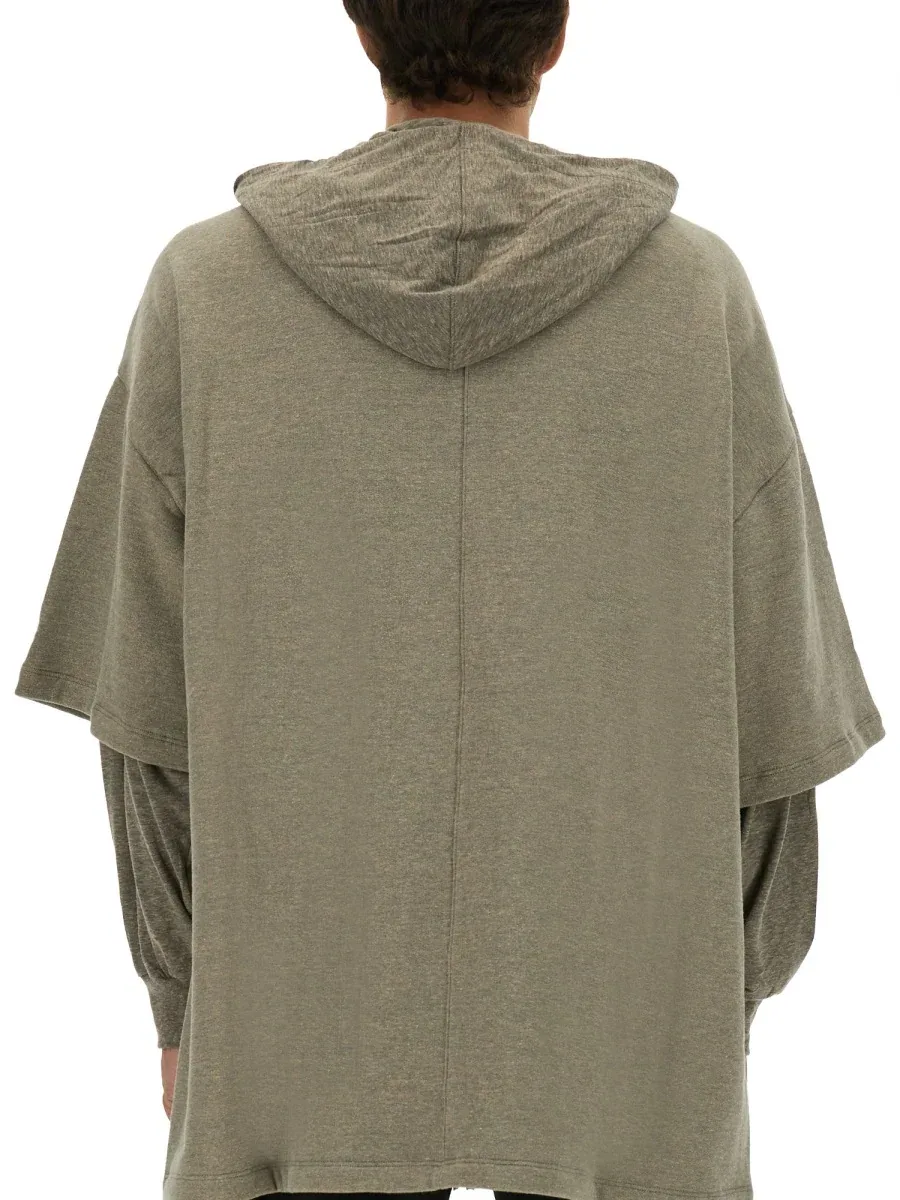 Cotton-Blend Hoodie by Rick Owens Drkshdw
