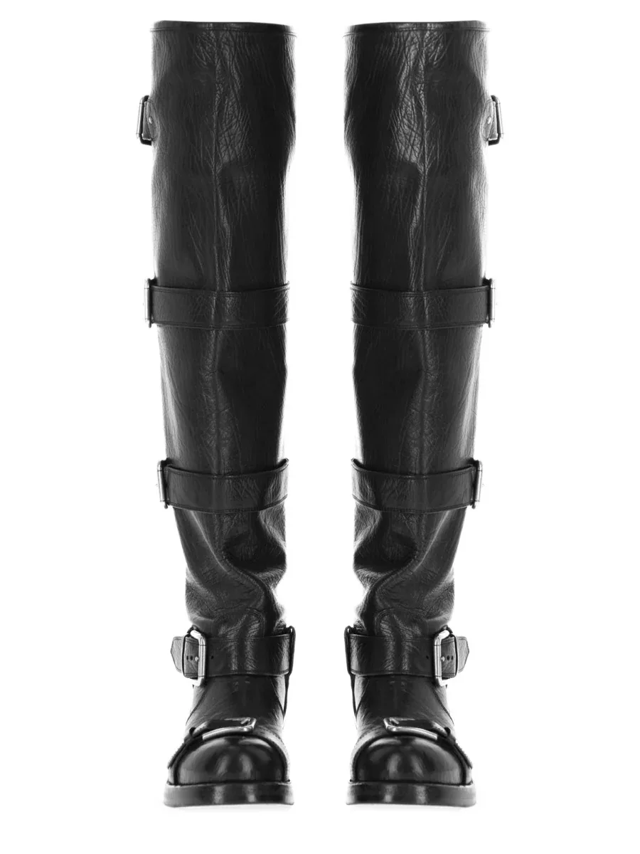 Leather Boots by Dolce & Gabbana