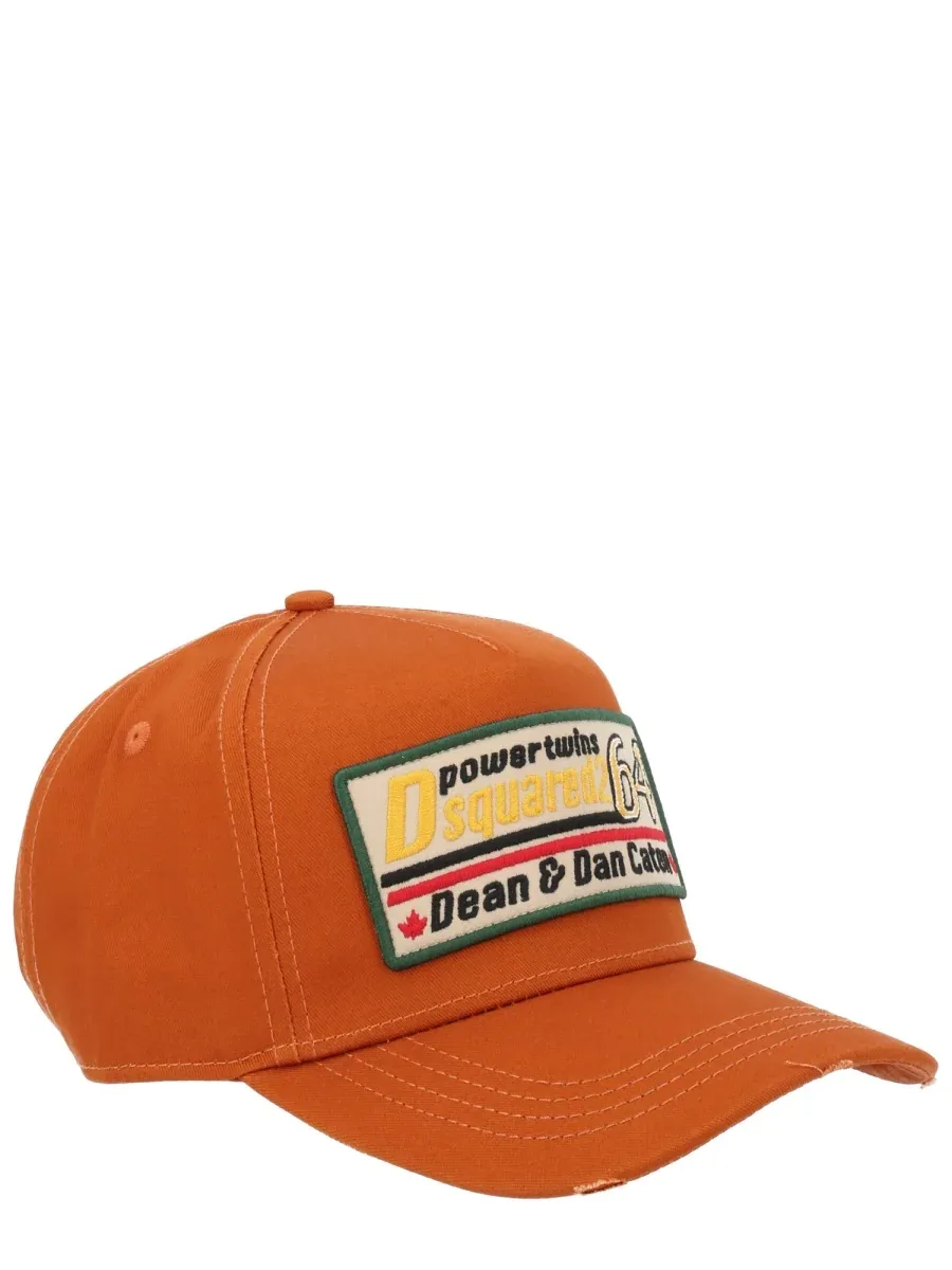 Logo Patch Baseball Cap by Dsquared2