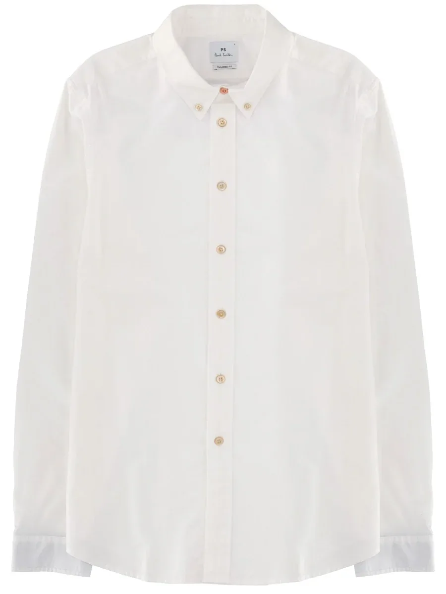Organic Cotton Tailored Fit Shirt by PS Paul Smith