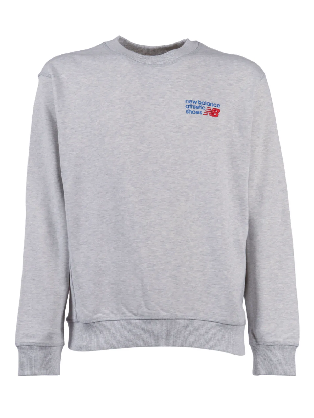 Athletics Premium Logo Crew - Ash Heather