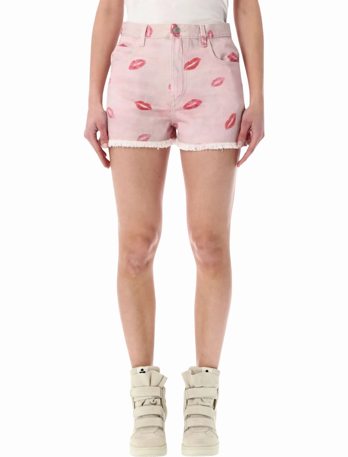 Isabel Marant Lesia The Kiss Denim Shorts by Marant Étoile