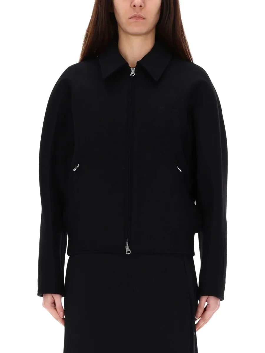 Wool Bomber Jacket by CourrèGes