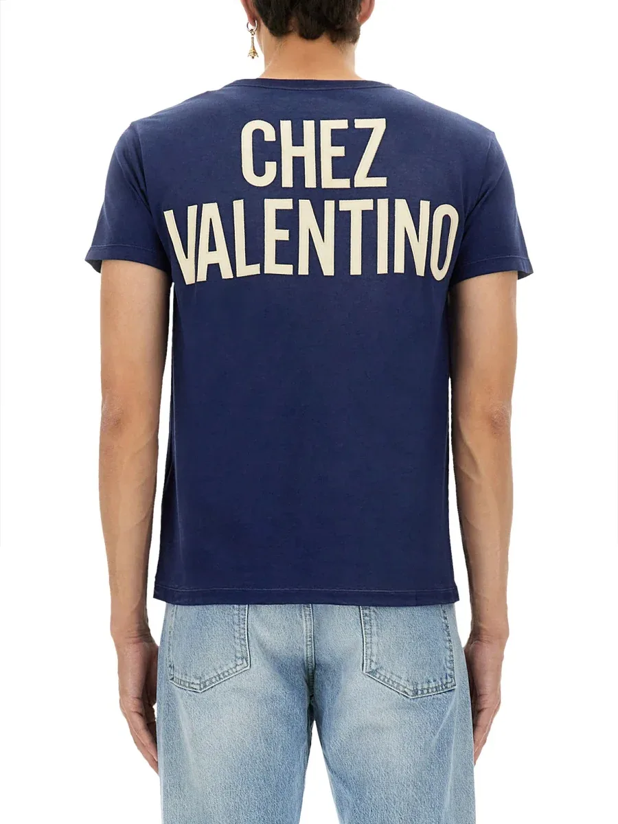 Print and Patch T-Shirt by Valentino