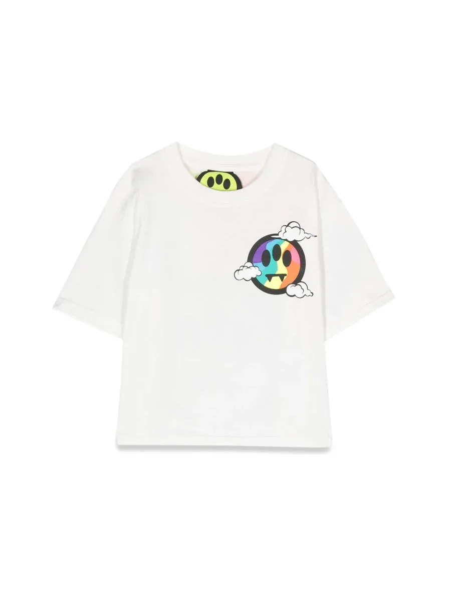 Cropped Cotton T-Shirt by Barrow