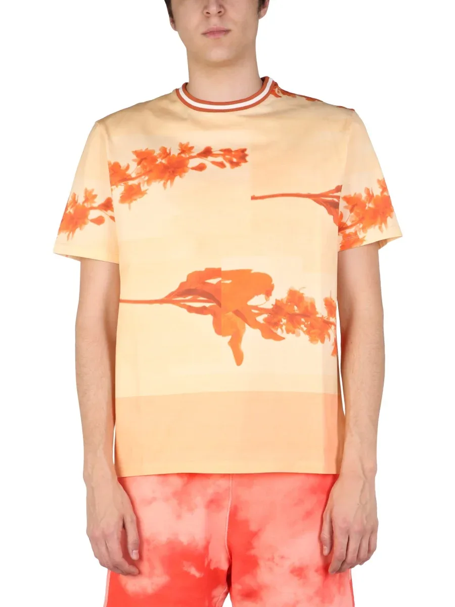 Stem Floral T-Shirt by Paul Smith