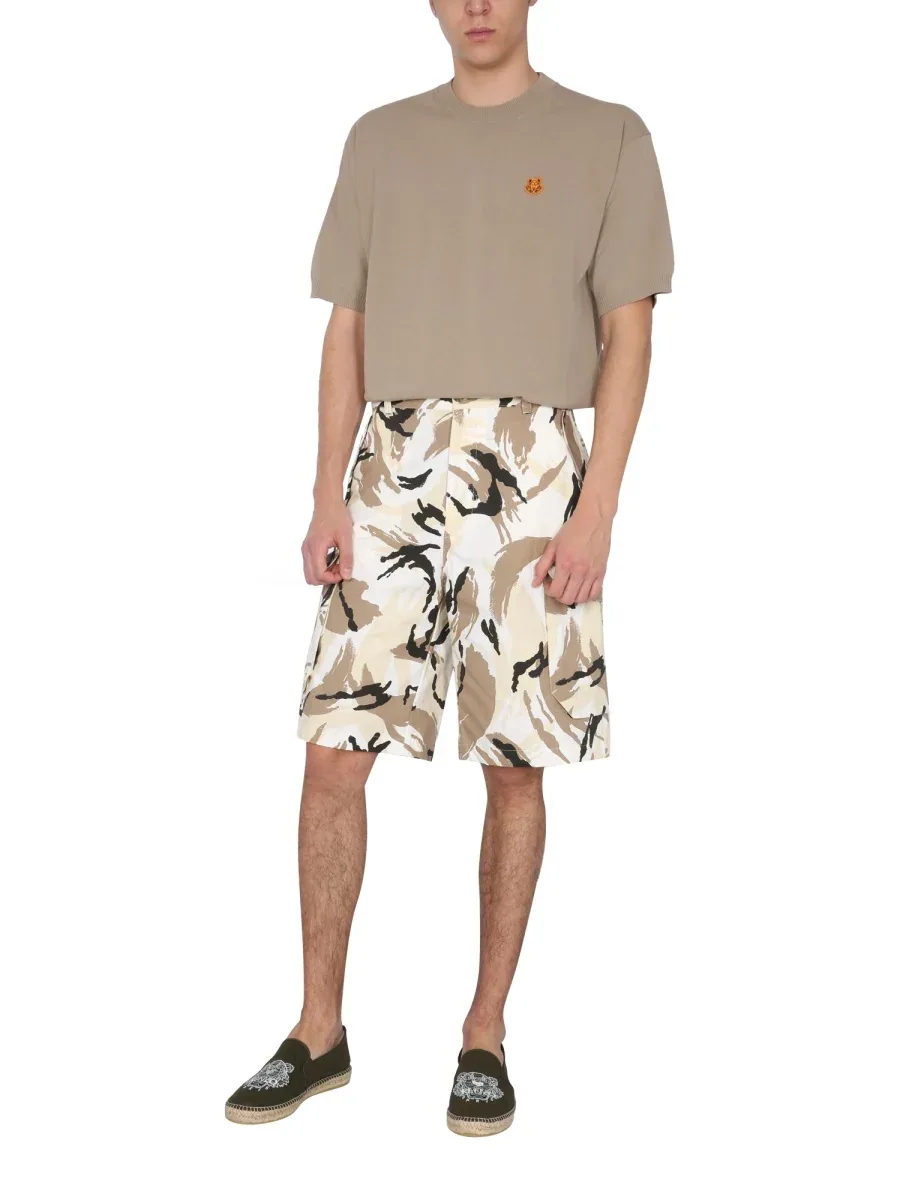 Tropic Camo Bermuda Shorts by Kenzo