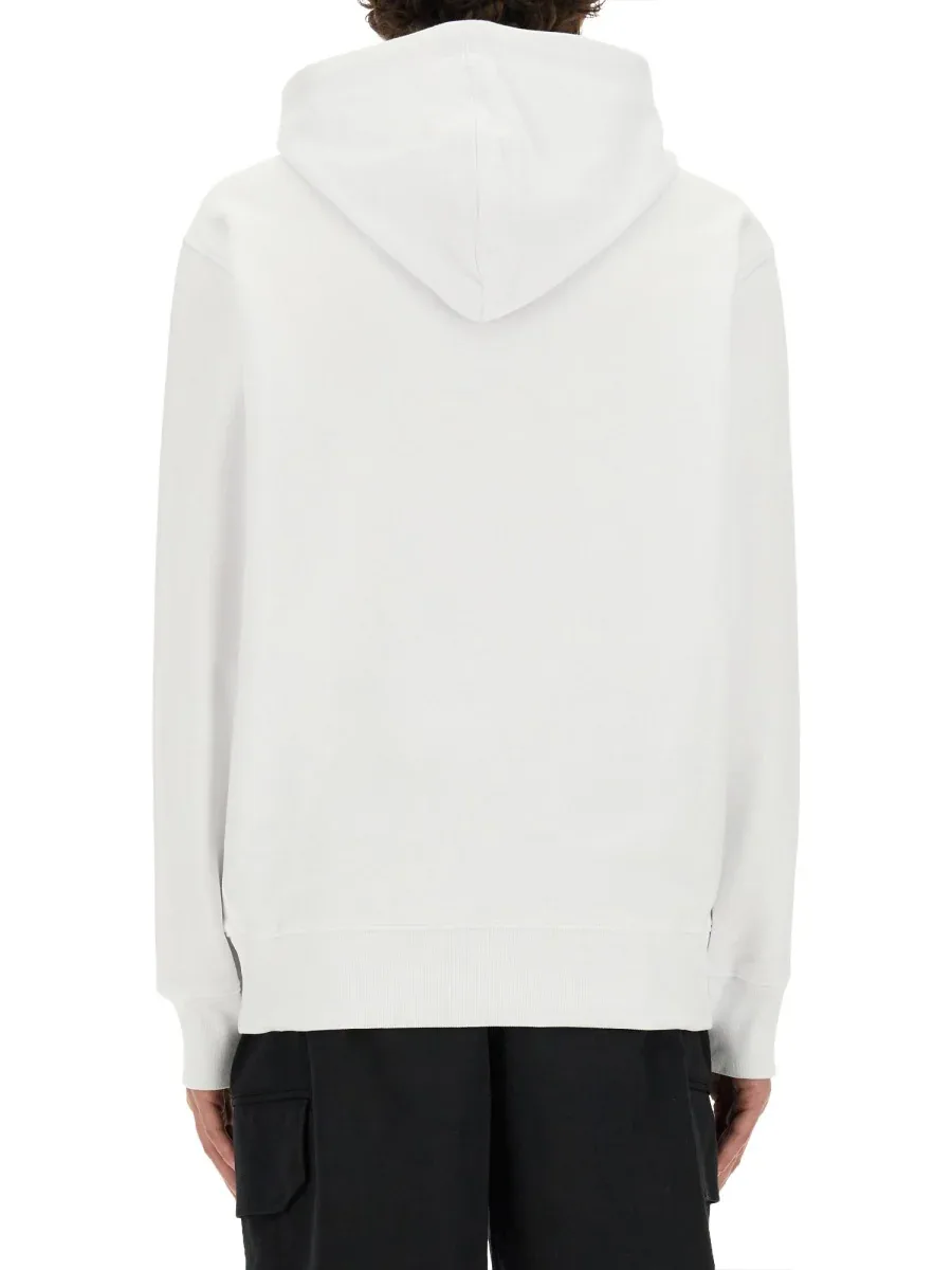 Teddy Print Cotton Sweatshirt by Moschino