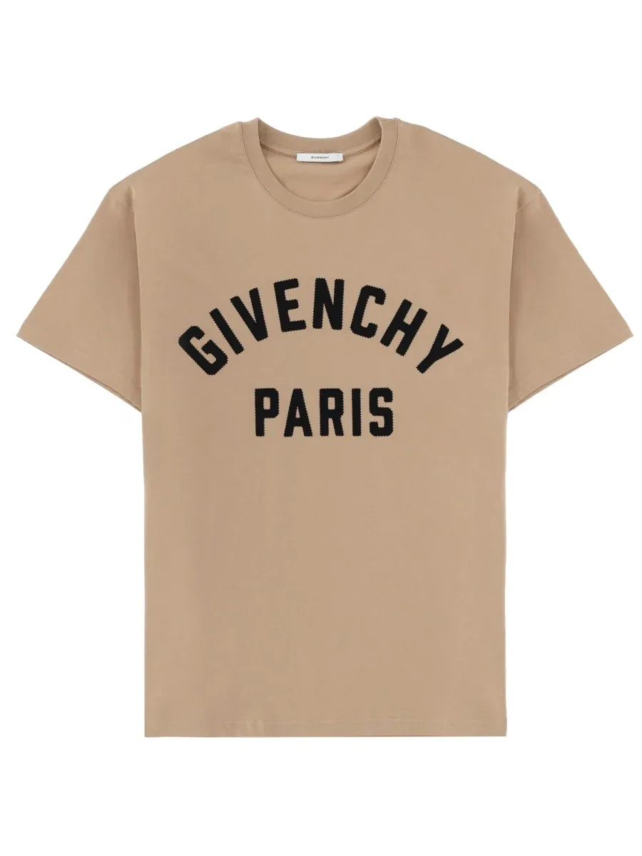 Logo-Embroidered Cotton T-Shirt by Givenchy