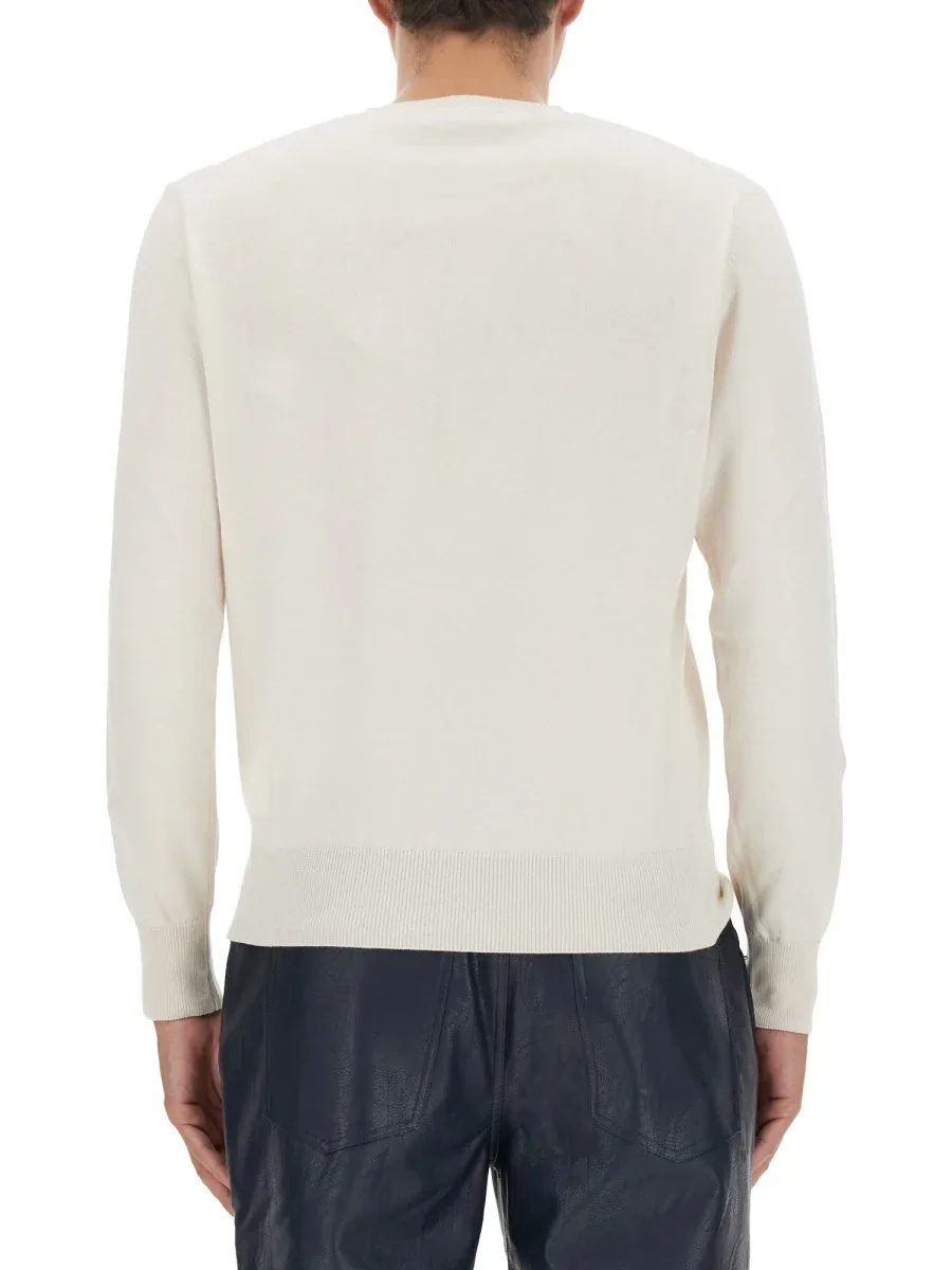 Logo Cotton Cashmere Sweater by Vivienne Westwood