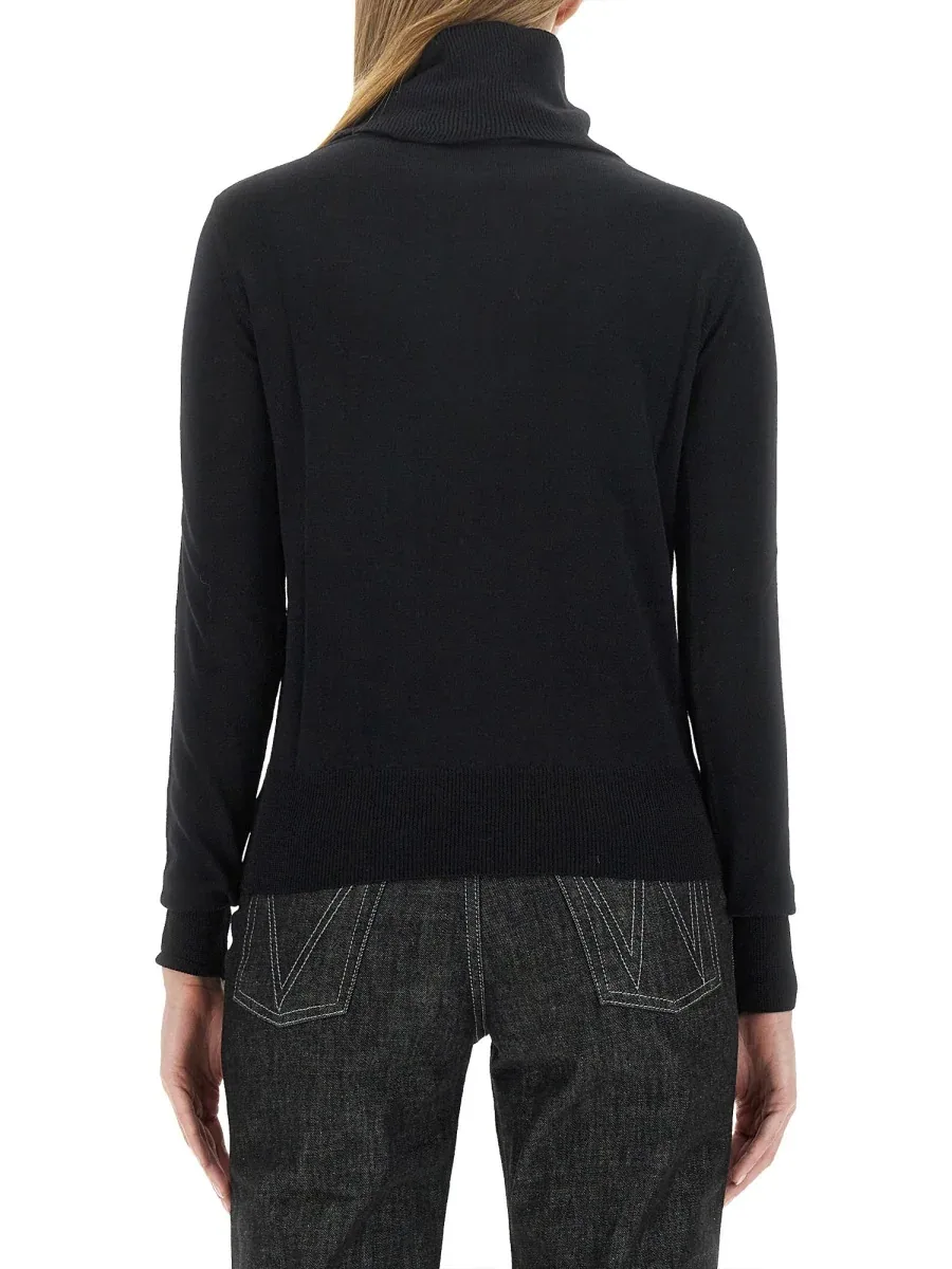 Virgin Wool Turtleneck Sweater by Vivienne Westwood