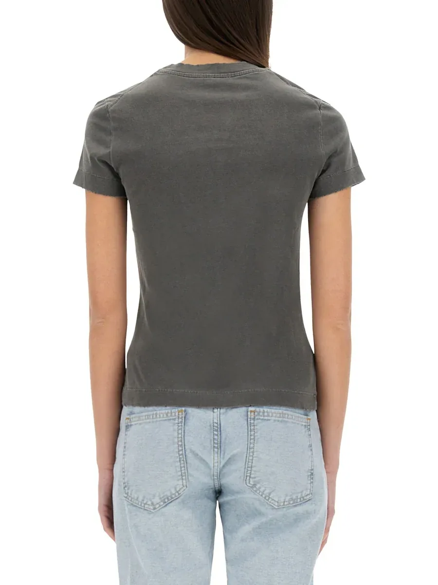 Logo-Print Cotton T-Shirt by Moschino