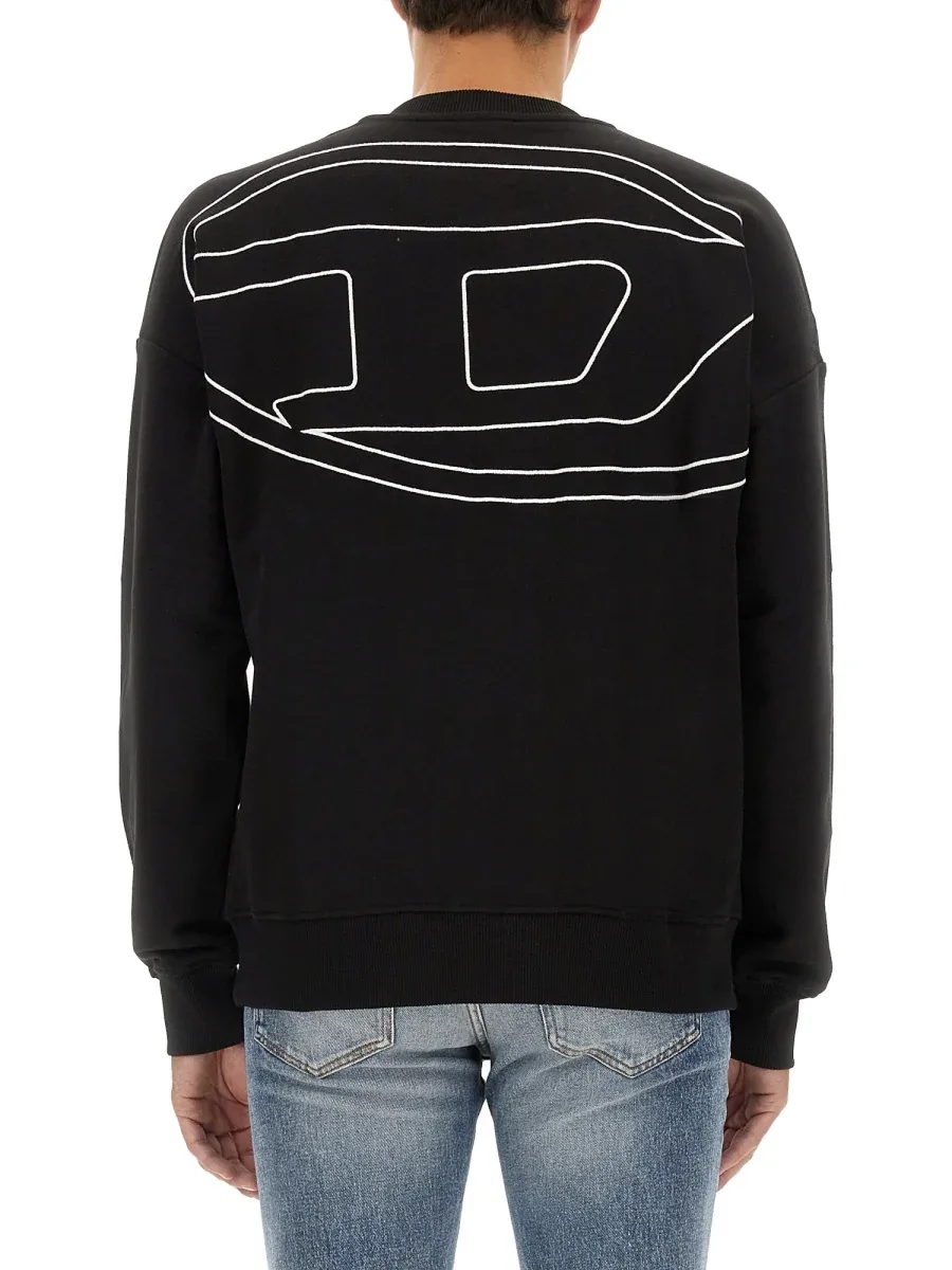 Cotton Sweatshirt by Diesel