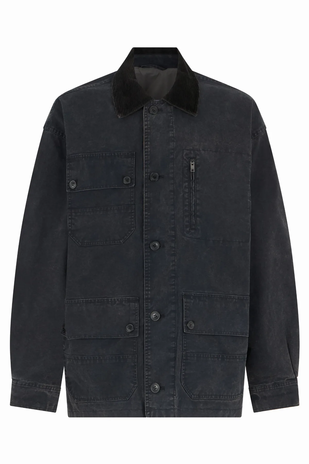 Cotton Denim with Velvet Collar Jacket by Isabel marant