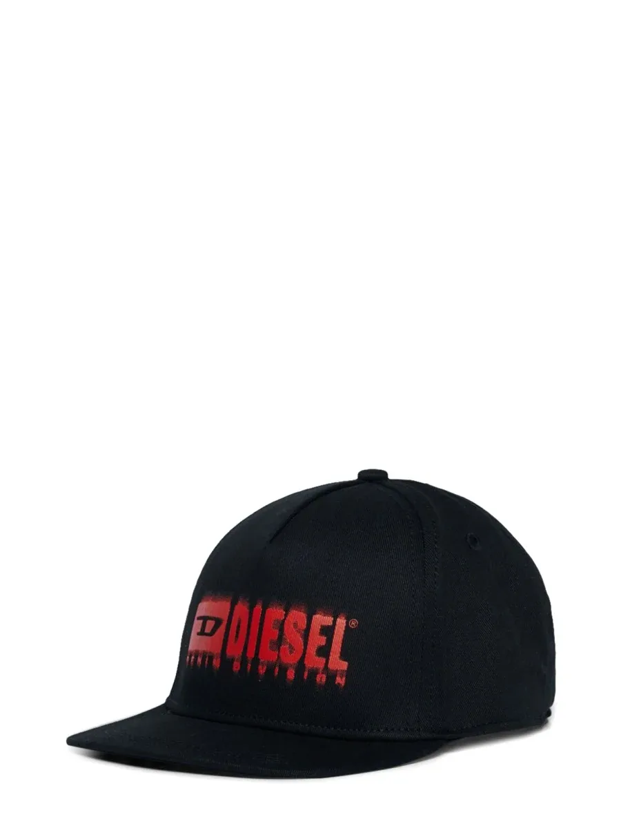 Cotton Visor Baseball Cap by Diesel