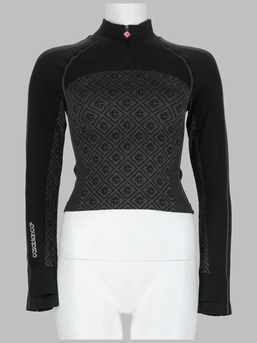 Seamless Monogram Tank Top by Casablanca